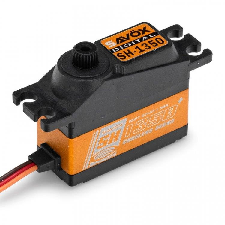 SAVÖX SH-1350 Plus Servo Digital 4,6Kg 0,11s Alu Coreless Mini