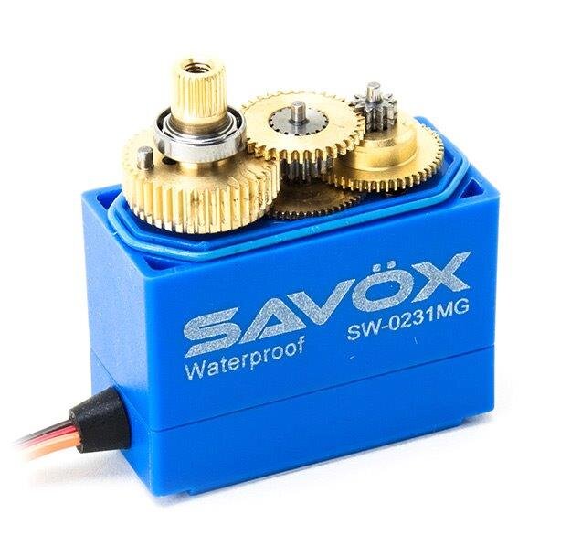 SAVÖX SW-0231MG Plus Servo Digital 25Kg 0,15s Metalldrev WP - 3