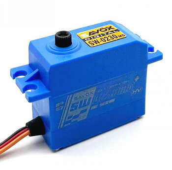 SAVÖX SW-0231MG Plus Servo Digital 25Kg 0,15s Metalldrev WP