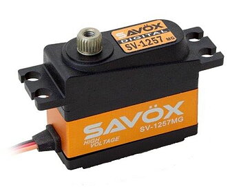 SAVÖX SV-1257MG Digital Servo 4Kg 0,055s HV Alu Coreless Metalldrev Mini