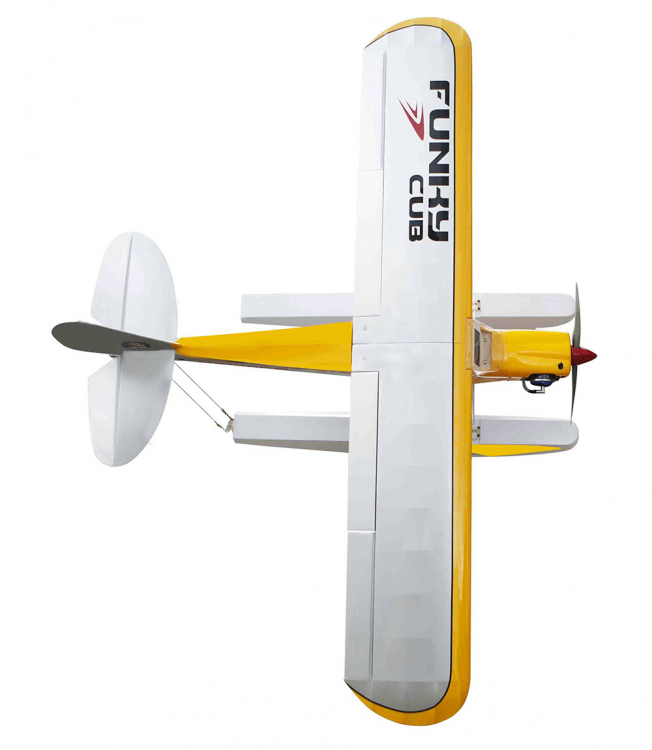Seagull Flottörer till Funky Cub 10-15cc Gul - 6