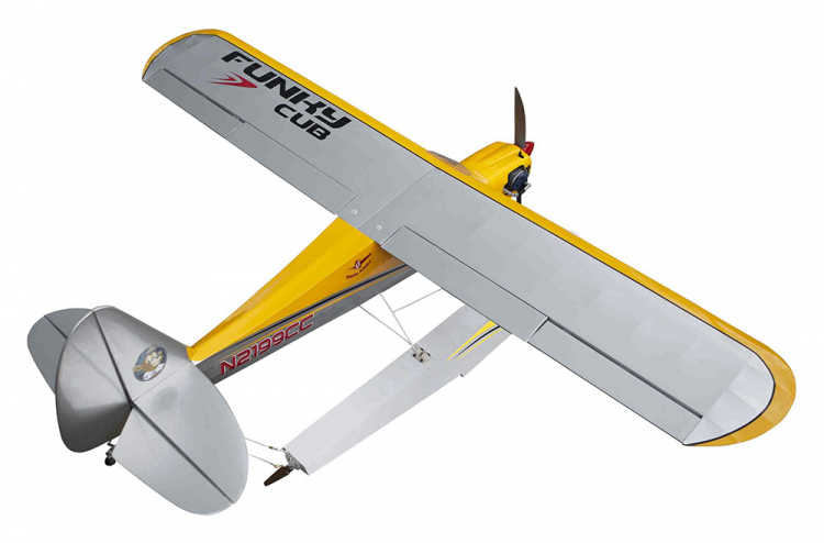 Seagull Flottörer till Funky Cub 10-15cc Gul - 4