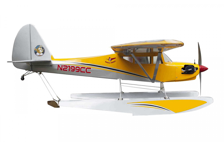 Seagull Flottörer till Funky Cub 10-15cc Gul - 3