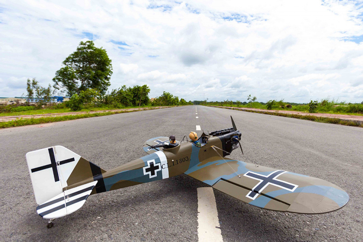 Seagull Junkers CL1 G-BUYU 10-15cc Gas ARF sp:175cm - 4