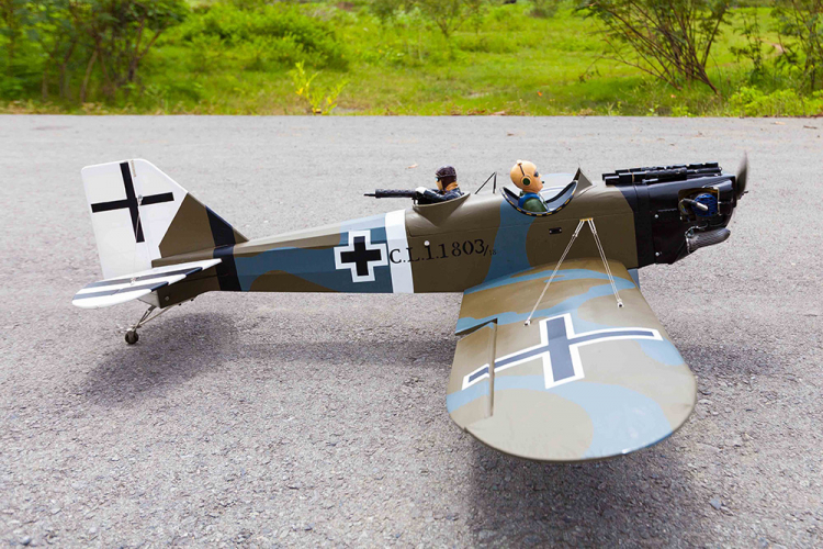 Seagull Junkers CL1 G-BUYU 10-15cc Gas ARF sp:175cm - 7