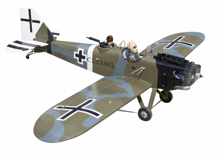Seagull Junkers CL1 G-BUYU 10-15cc Gas ARF sp:175cm - 2