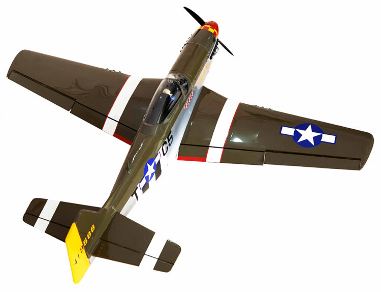 Seagull P51D Mustang 10cc Bensin 1.43m ARF - 3