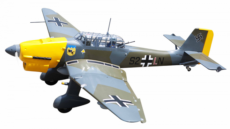 Seagull  JU-87 Stuka Giant Scale 40-50cc Gas ARF sp:229cm