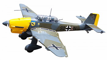 Seagull  JU-87 Stuka Giant Scale 40-50cc Gas ARF sp:229cm