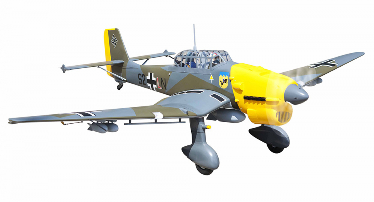 Seagull  JU-87 Stuka Giant Scale 40-50cc Gas ARF sp:229cm - 3