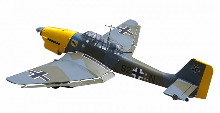 Seagull  JU-87 Stuka Giant Scale 40-50cc Gas ARF sp:229cm - 6