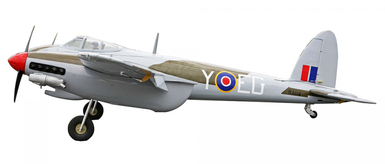Seagull De Havilland Mosquito Twin 7.5-9cc ARF sp:203cm - 3