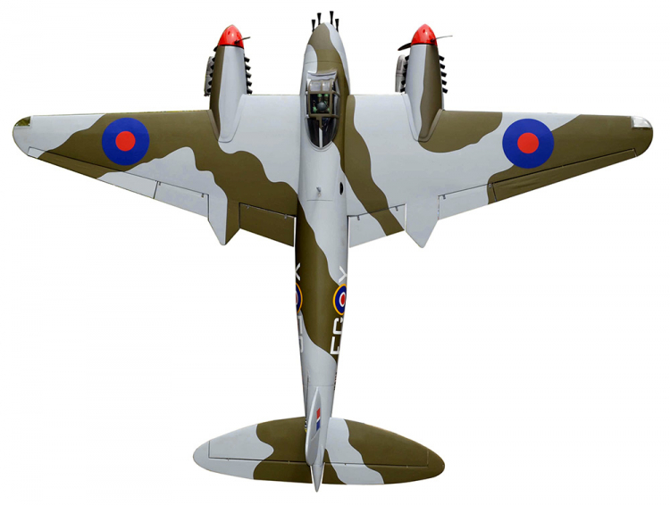 Seagull De Havilland Mosquito Twin 7.5-9cc ARF sp:203cm - 4