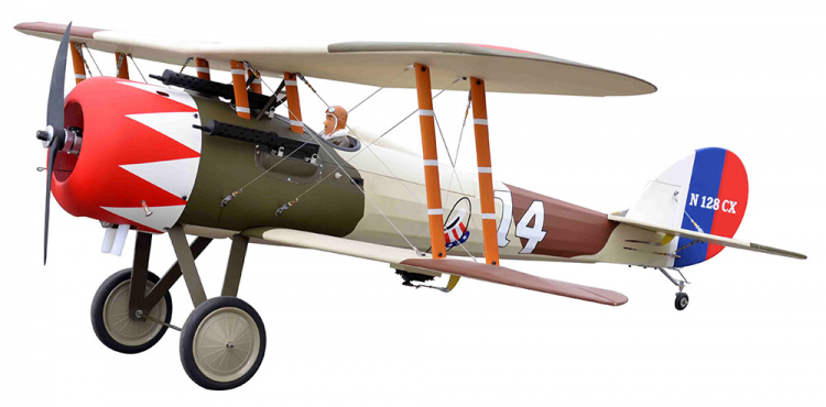 Seagul Nieuport 28 Replica Bipe 20-26cc Gas ARF sp:173cm - 2