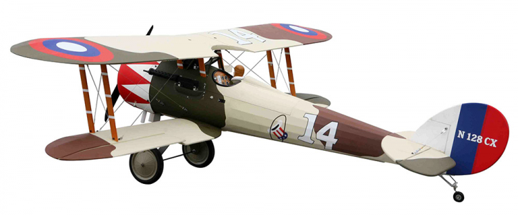 Seagul Nieuport 28 Replica Bipe 20-26cc Gas ARF sp:173cm - 5