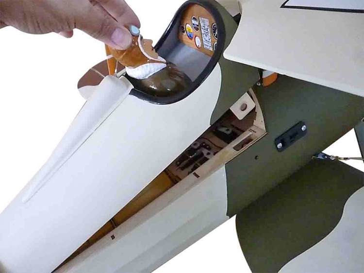 Seagul Nieuport 28 Replica Bipe 20-26cc Gas ARF sp:173cm - 7