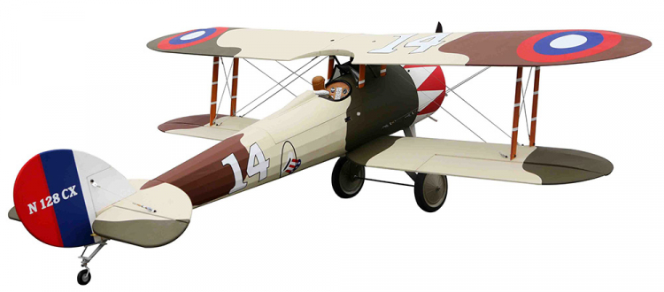 Seagul Nieuport 28 Replica Bipe 20-26cc Gas ARF sp:173cm - 6