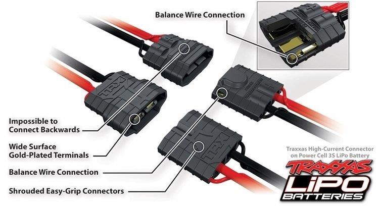 Traxxas Li-Po Batteri 3S 11.1V 1400mAh 25C iD-kontakt - 3