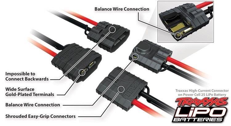 Traxxas Batteri Li-Po Batteri 2S 7.4V 5800mAh 25C iD-kontakt - 3