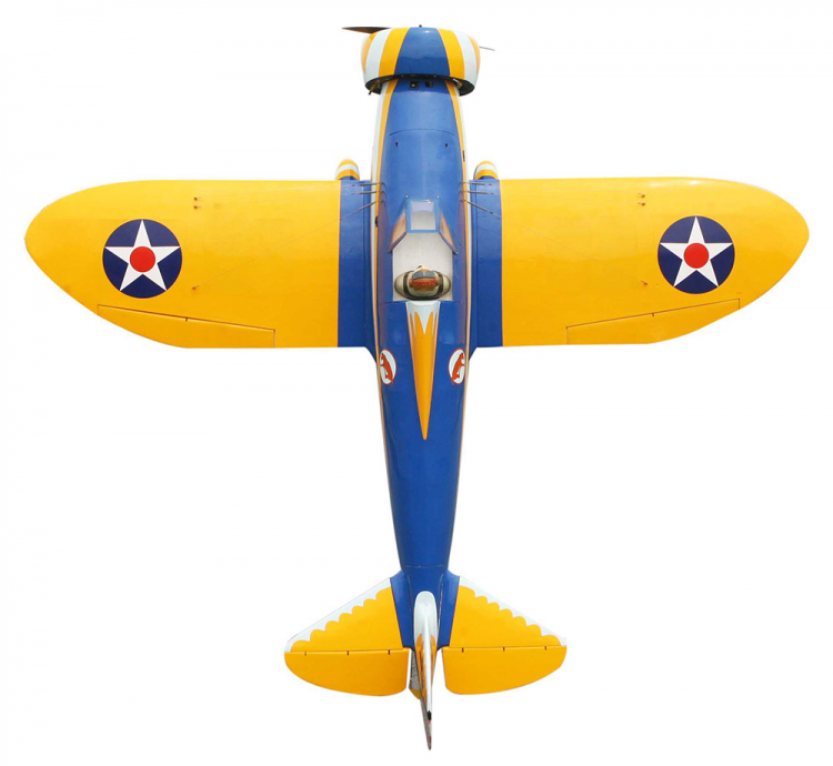 Seagull P-26A Peashooter 30cc Gas ARF sp:180cm - 4