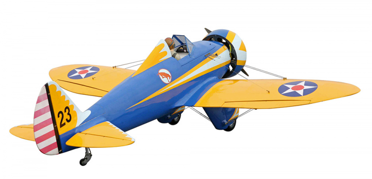 Seagull P-26A Peashooter 30cc Gas ARF sp:180cm - 5