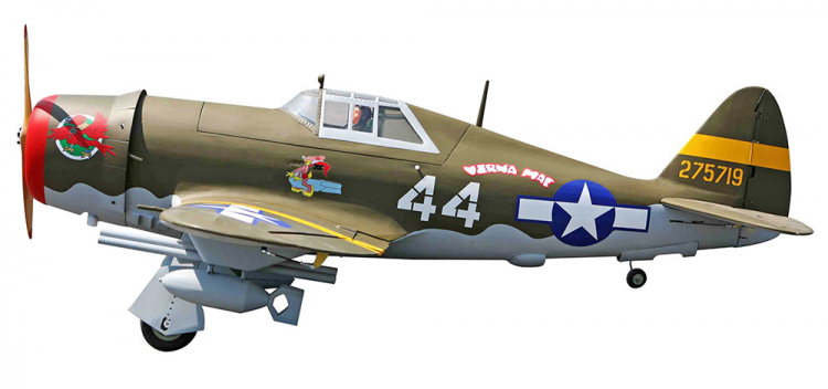 Seagull  P-47 Razorback Giant Scale 50-61cc Gas ARF sp:206cm - 5