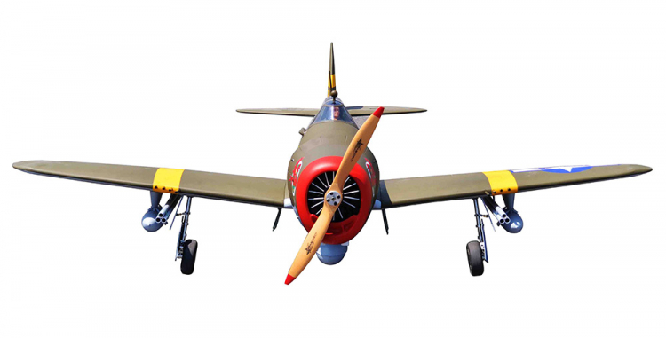 Seagull  P-47 Razorback Giant Scale 50-61cc Gas ARF sp:206cm - 3