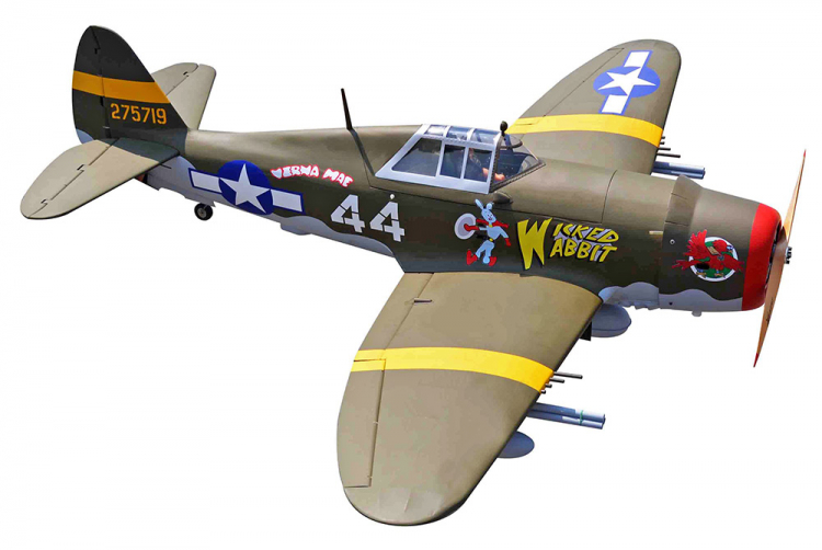 Seagull  P-47 Razorback Giant Scale 50-61cc Gas ARF sp:206cm - 4