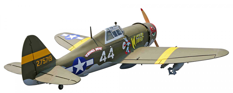 Seagull  P-47 Razorback Giant Scale 50-61cc Gas ARF sp:206cm - 7