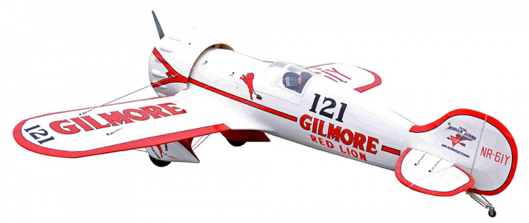 Seagull Gilmore Red Lion Racer 33cc Gas ARF sp:188cm - 4