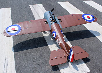 Seagul Bristol M1C Monoplane 20cc Gas 1/4 ARF sp:180cm