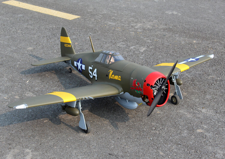 Seagull P-47D Little Bunny MKII 8-10cc Gas ARF SP:140cm* - 2