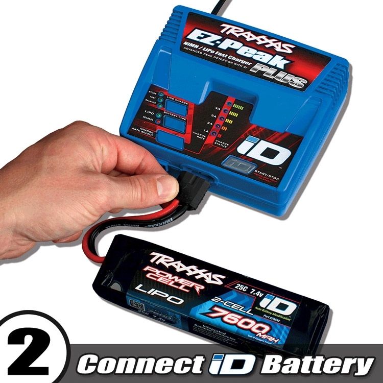 Traxxas EZ-Peak Plus 4A NiMH/LiPo Laddare Auto ID (Update) - 3