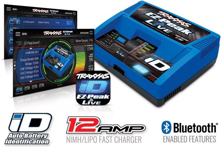 Traxxas EZ-Peak Live 12A NiMH/LiPo Laddare Auto ID - 6
