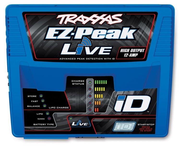 Traxxas EZ-Peak Live 12A NiMH/LiPo Laddare Auto ID - 4