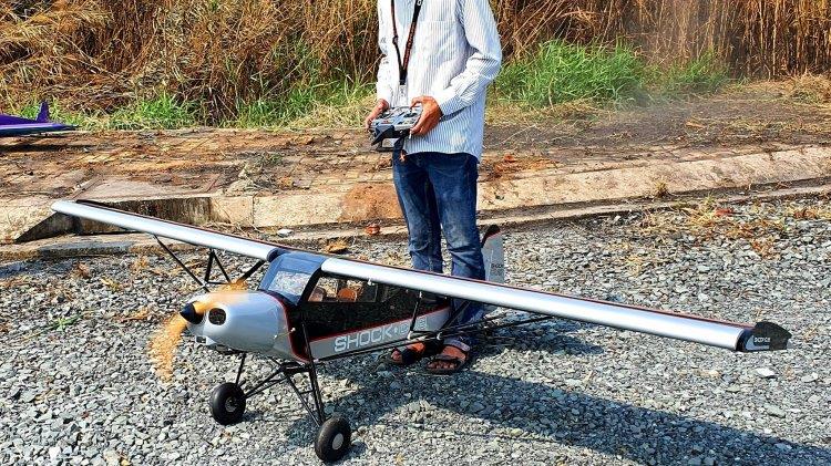 Seagul Shock Cub 35-55cc ARF 2.59m Silver/Svart - 7