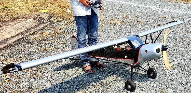 Seagul Shock Cub 35-55cc ARF 2.59m Silver/Svart - 8