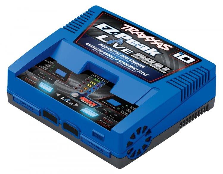 Traxxas EZ-Peak Live Dual 26A NiMH/LiPo Laddare Auto iD
