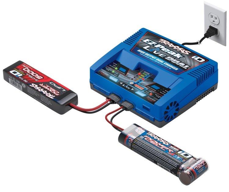 Traxxas EZ-Peak Live Dual 26A NiMH/LiPo Laddare Auto iD - 5