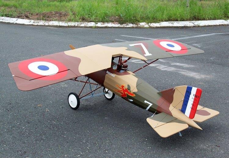 Seagull Morane-Sauinier A1 262cm 50-62cc Gas ARF - 3