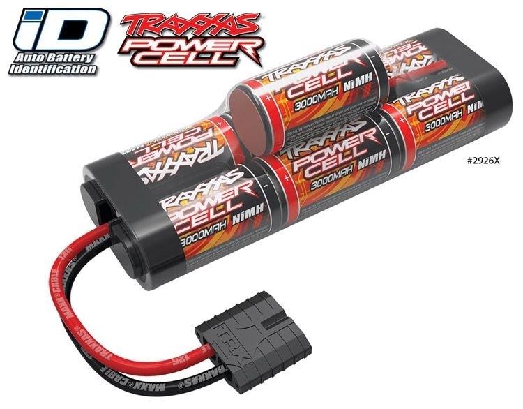 Traxxas Laddare (2A) och 8.4V NiMH 3000mAh iD Combo - 4