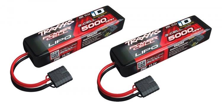 Traxxas Laddare EX-Peak Dual 8A och 2 x 3S 5000mAh Batteri - 3