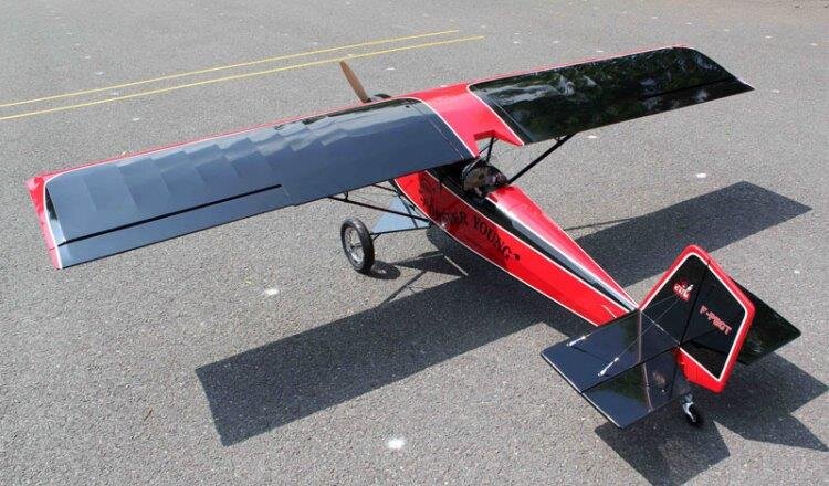 Seagull Pietenpol AirCamper J3 2745mm 40-60cc ARF - 3