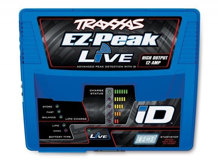Traxxas Laddare EZ-Peak Live 12A & 4S 5000mAh Batteri Combo - 4