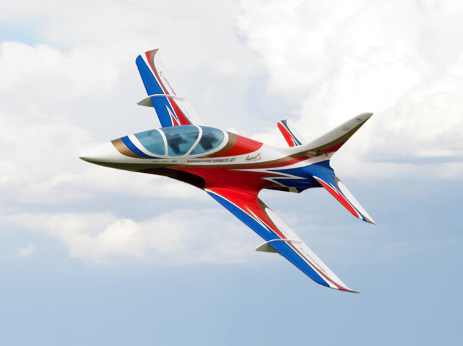 Sebart Avanti S Jet vit/blå/röd  Classic - 4