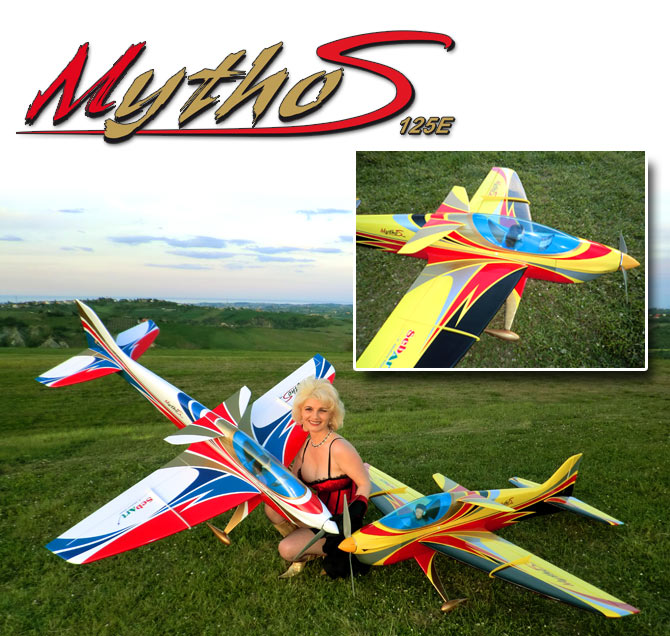 Sebart Mythos F3A 125E Blå