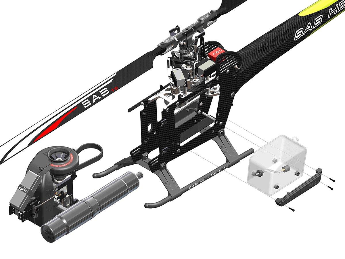 GOBLIN BLACK NITRO SPORT KIT 700 - 6