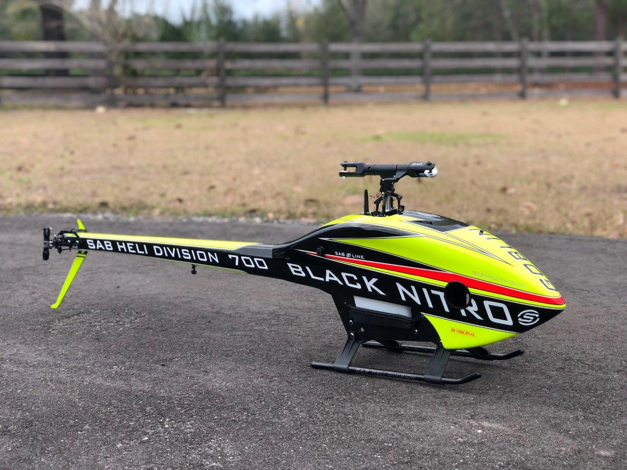 GOBLIN BLACK NITRO SPORT KIT 700 - 4