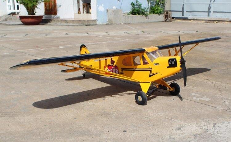 Seagull Piper J-3 Cub 224cm 20-26cc ARF - 2