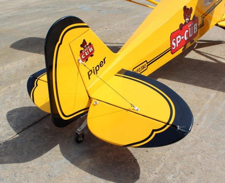Seagull Piper J-3 Cub 224cm 20-26cc ARF - 5